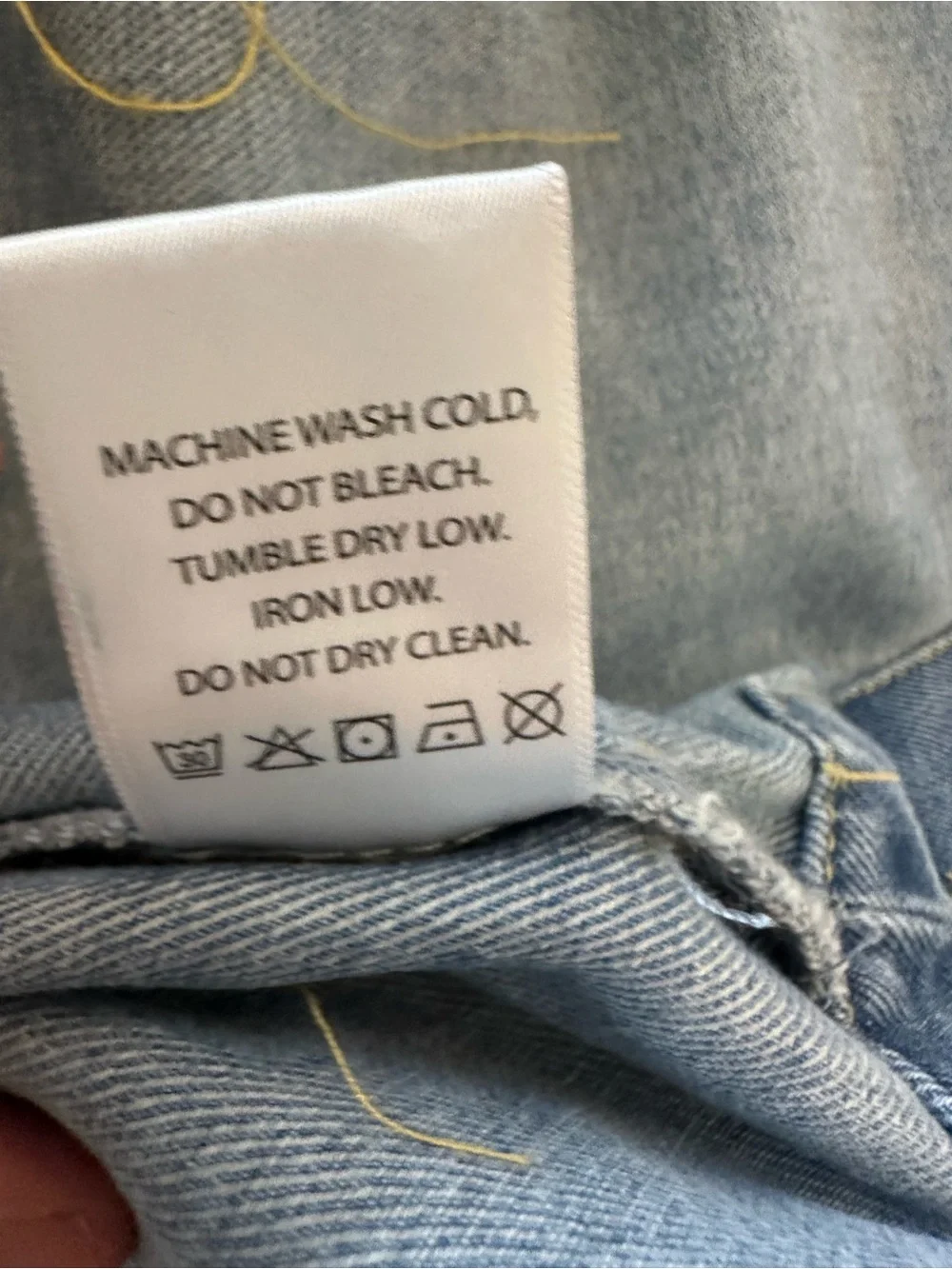 Women’s Denim Shacket curved Hem Brand New size Medium